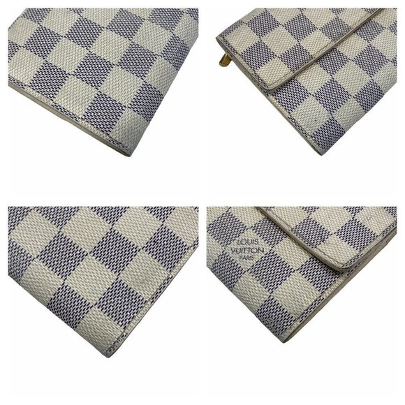 LOUIS VUITTON LONG WALLET PORTEFUILLE WHITE 956223 - Picture 3 of 10